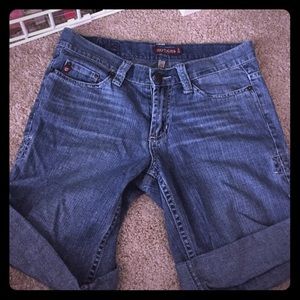 Size 1 or 26 Hot Kiss roll up denim Bermud…